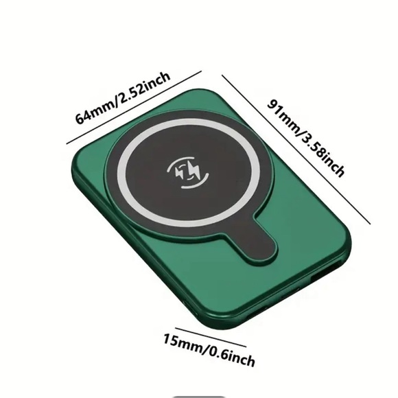 Wireless powerbank 5000mh never used great condition very useful. - Picture 4 of 8